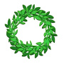 Blank for decoration "Spring wreath" #394 - 0