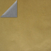 лист крафт бумаги с рисунком золото/серебро 30х30 см