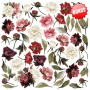 Zestaw papieru do scrapbookingu Peony passion 30,5x30,5cm