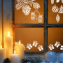 Stencil for decoration XL size (30*30cm), Christmas decorations #176 - 0