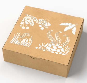 Stencil reusable, 15x20cm "Dinosauria", #381 - 2