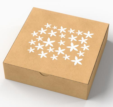 трафарет многоразовый 15x20см флора #017 фабрика декору - 2