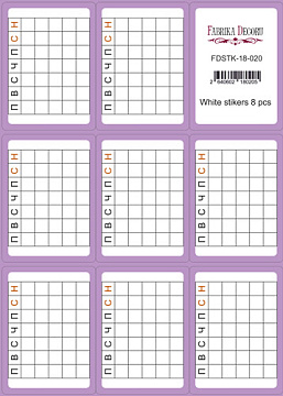 Set of stickers for journaling and planners #18-020