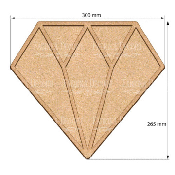  Art board Crystal 30х26,5 cm - 2