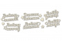 Чипборд-надписи 10х15 см #266
