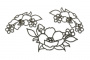 Spanplatten-Set "Blumenstimmung" #367