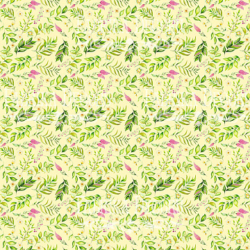Sheet of double-sided paper for scrapbooking Spring Blossom #3-01 12"x12"