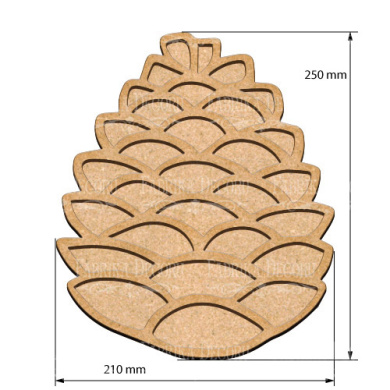 art-board-pine-cone-21-25-cm - 2 art-board-pine-cone-21-25-cm - 2