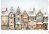 Decoupage Card Snow-covered houses-8, #0941, 29.7x42cm Decoupage Card Snow-covered houses-8, #0941, 29.7x42cm