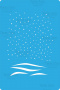 Stencil for crafts 15x20cm "Winter background 1" #246