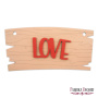 Blank for decoration "Love" #120 - 1