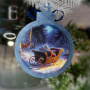 DIY wooden set “Fairytale Christmas” for making 3 Christmas tree decorations, #051 - 6