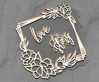 Заготовка мега шейкера Квадратная рамка - Love Story color_Light_milk - 2 Заготовка мега шейкера Квадратная рамка - Love Story color_Light_milk - 2