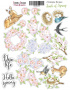 Kit of stickers 23 pcs Smile of spring #012