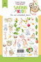 Set of die cuts Safari for kids, 65 pcs - 0