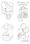 Set of 8pcs 10х15cm for coloring and creating greeting cards My little baby boy - 0