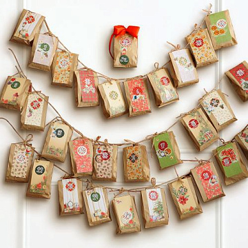 Adventskalender für 31 Tage „Die Ferien kommen!“, Kreativset Nr. 21