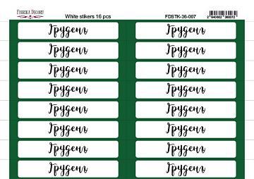 Set of stickers for journaling and planners #36-007