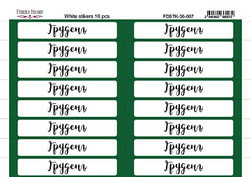 Zestaw naklejek do journalingu i plannerów #36-007