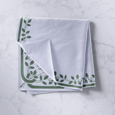 трафарет многоразовый xl (30х30см), бордюр веточка розы #010 фабрика декору - 2