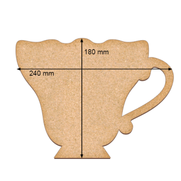 Art board Cup, 24cm х 18cm - 2