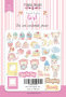 Set of die cuts Sweet baby girl, 49pcs - 0