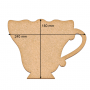 Art board Cup, 24cm х 18cm - 0