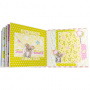 Kinderalbum für Scrapbooking "Puffy Fluffy girl", DIY-Kreativset, 20cm x 20cm, #03