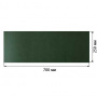 Piece of PU leather Dark green, size 70cm x 25cm - 0