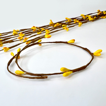 Willow sprig Yellow orange 1pcs - 2