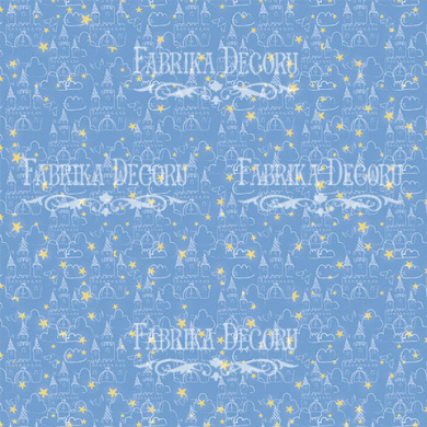 лист двусторонней бумаги для скрапбукинга believe in miracle #32-02 30,5х30,5 см - 2