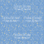 Sheet of double-sided paper for scrapbooking Believe in miracle #32-02 12"x12" - 0