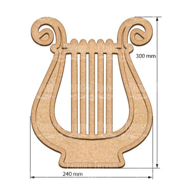  Art board Lyre 24х30 cm - 2