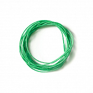 Round wax cord, d=1mm, color Herbal