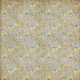 Sheet of double-sided paper for scrapbooking Botany spring #25-01 12"x12"