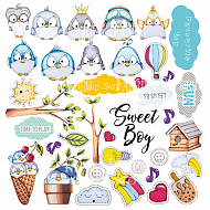лист с картинками для вырезания my tiny sparrow boy 30,5х30,5 см