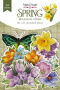 Set of die cuts Spring botanical story, 54 pcs