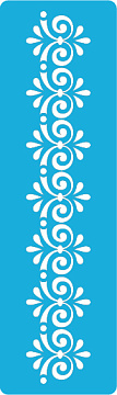 Stencil for crafts 6x20cm "Classic Border 2" #139-2