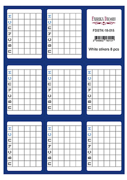Set of stickers for journaling and planners #18-015