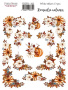 Set of stickers 13pcs Romantic autumn #332