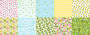 Doppelseitiges Scrapbooking-Papierset Tropical Paradise, 20 cm x 20 cm, 10 Blätter