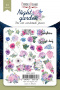 Set of die cuts Night garden, 63 pcs - 0