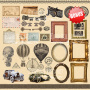 Набор скрапбумаги Shabby memory 20x20 см, 10 листов