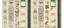 Doppelseitiges Scrapbooking-Papier-Set Summer Botanical Diary, 30.5 cm x 30.5cm, 10 Blätter