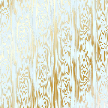 Sheet of single-sided paper with gold foil embossing, pattern Golden Wood Texture Mint, 12"x12"