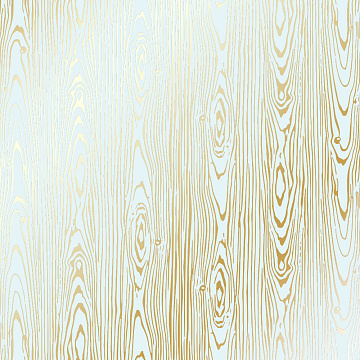 Sheet of single-sided paper with gold foil embossing, pattern Golden Wood Texture Mint, 12"x12"