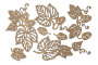 набор чипбордов autumn botanical diary 10х15 см #740 