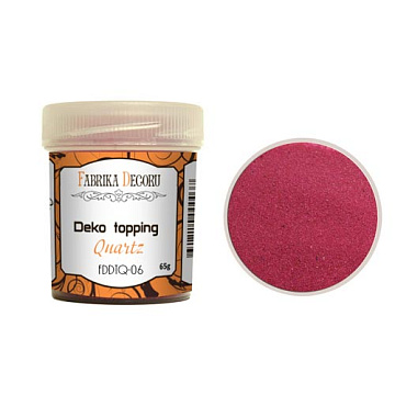 Deco-topping Quartz Raspberry 40 ml