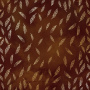 Sheet of single-sided paper with gold foil embossing, pattern Golden Feather, color Brown aquarelle, 12"x12"