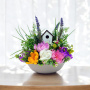 Seifenblumen-Bouquet „Frühlingswiese“, 250 x 250 x 260 mm